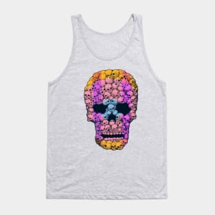 Colourful Skull of Skulls Tank Top